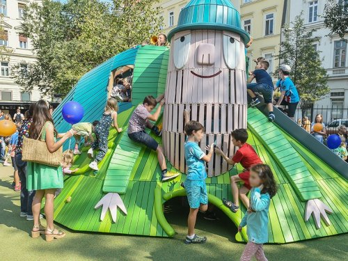 Kuflis játszótér nyílt Budapesten