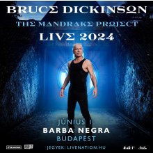 Bruce Dickinson jövő júniusban a Barba Negrában