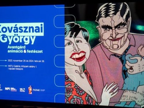 Kovásznai György munkáiból nyílt kiállítás a METU-n