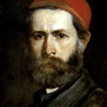 Visszakerült Lotz Károly Ménes című képe a Gödöllői Királyi Kastély lovardájába