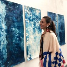 Medcalf Laura alkotásai a szegedi Kiss Kunszt Galériában