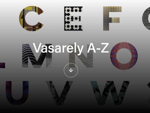 Online betekintés Victor Vasarely művészetébe