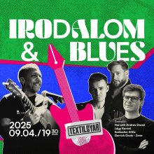 A Textilgyárba költözik az Irodalom és blues zenés est