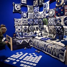 Megnyílt a Néprajzi Múzeum Foltvarrás kékben című kiállítása