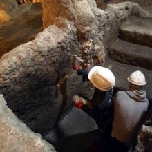 Mikvét találtak a régészek a Siratófal közelében