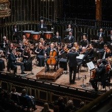 A MÁV Szimfonikus Zenekar a Zeneakadémián