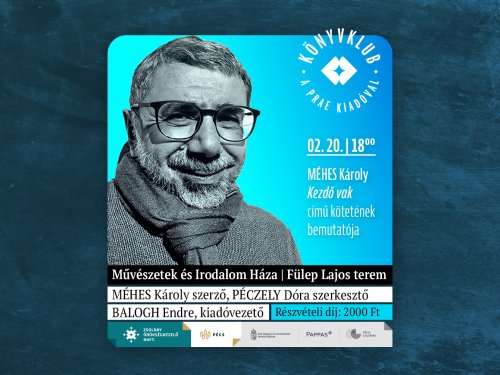 Könyvklub a Prae Kiadóval: Méhes Károly