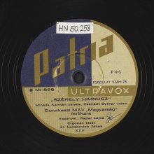 Új hangfelvételek az OSZK Hangtárában