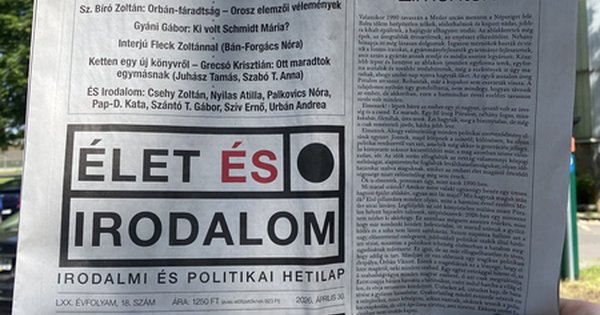 Árnyékként követ / Az Élet és Irodalom LXX. évfolyamának 18. számáról / PRAE.HU...