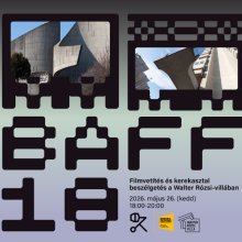 BAFF Rövidfilmek a brutalista építészetről