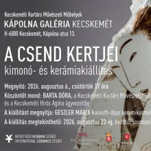 Kimonó-és kerámiakiállítás Kecskeméten