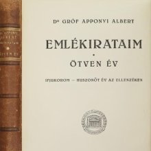 Aukción talált új gazdára Apponyi emlékirata
