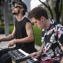 Tálas Áron és Klausz Ádám az Opus Jazz Clubban