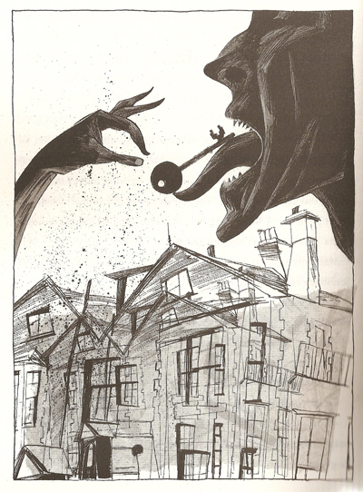 Coraline - Dave McKean illusztrációja