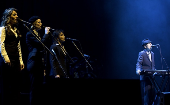 The Webb Sisters, Sharon Robinson, Leonard Cohen