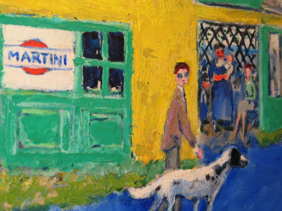 van Dongen - Útmenti kávéhaz (részlet)