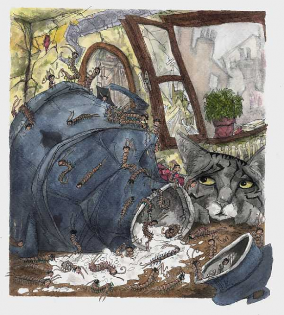 Történet Antverpen verébről, Mihéjev macskáról, Vászjáról, az ezerjófűről és Marija Szemjonova százlábúról meg az ő családjáról