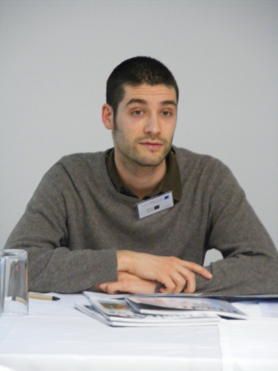 Nicola Trezzi, a Flash Art magazin szerkesztője