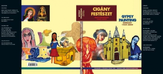A Cigány festészet – Magyarország 1969–2009 című album borítója