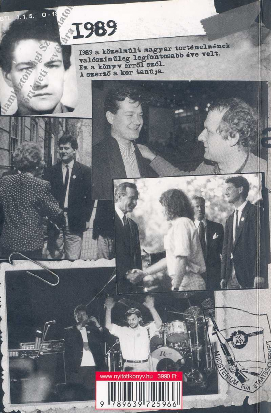 Vágvölgyi B. András: 1989