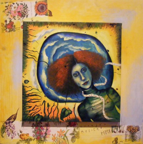 Csorján Melitta - Tó tükrében (2010) olaj, vászon. 2010 évi debreceni Fresh Art-díjas.