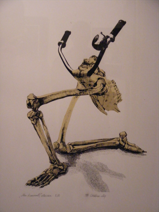 Catalina Mos - Menruminant 2. (2009) szerigráfia - Debrecen Önkormányzatának díja.