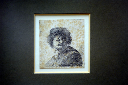 Rembrandt-rézkarc