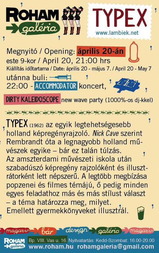 Typex a Roham Galériában