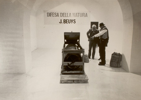 Beuys és Buby Durini báró Bolognanóban