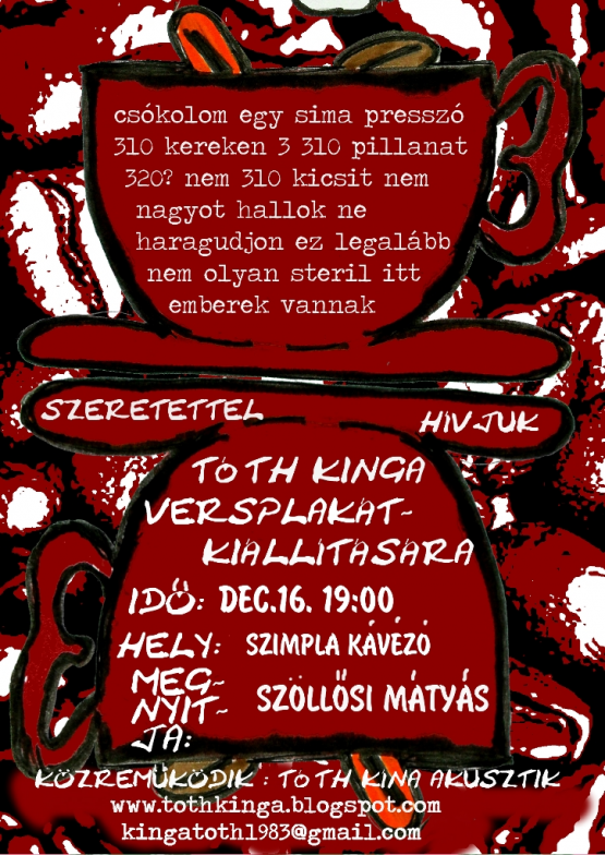 Tóth Kinga: Vers+Filc