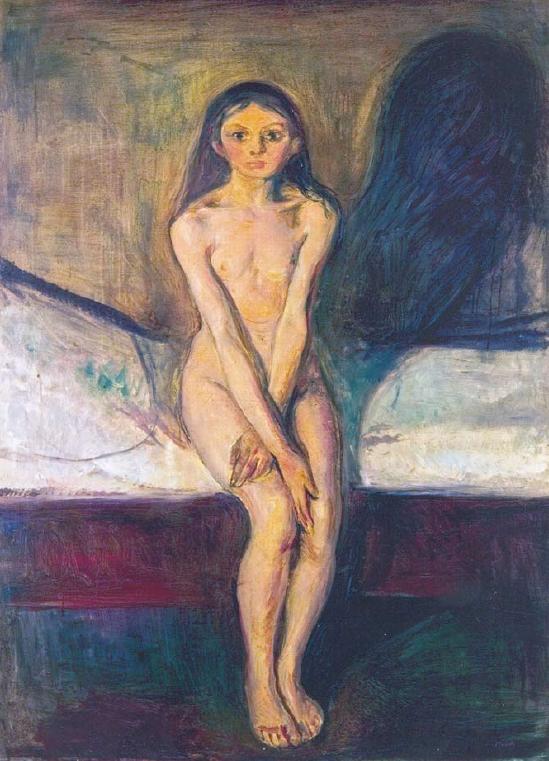 Munch: Pubertás, 1894-96.