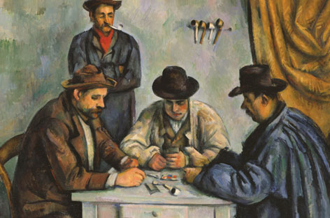 Paul Cézanne: Kártyázók (1890-1892)