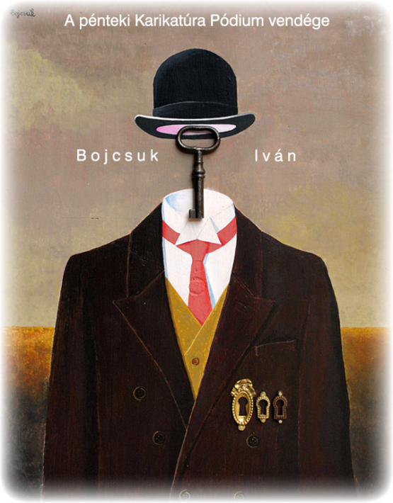 Bojcsuk Iván a Karikatúra Pódium vendége
