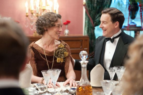 VI. György (Samuel West) és Eleanor Roosevelt (Olivia Williams)