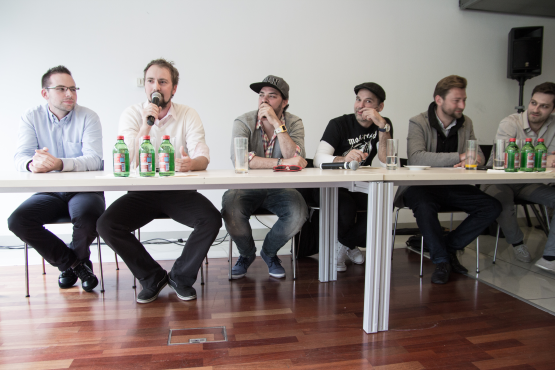 Ritterwald Zoltán (Jaf Holz), Huszár András, Ráday Dávid, Pozsár Péter, Bakos Maxim (Hello Wood), Ács Zoltán (Design Terminál)