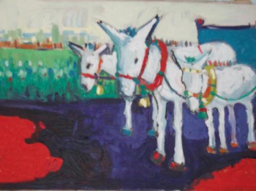 Miriam Hathout: Donkeys From The Country Side