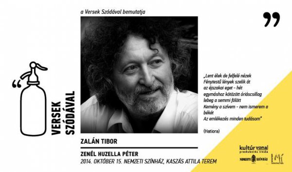Versek szódával: Zalán Tibor
