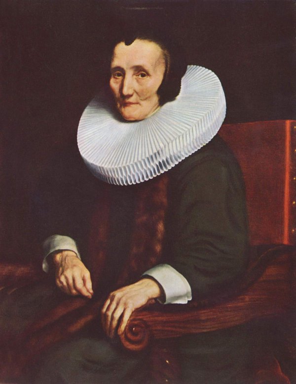 Nicolaes Maes: Portait of Margaretha de Geer