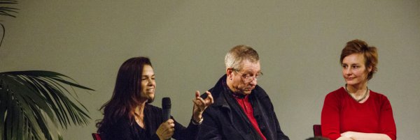 Vivian Liska, Bertrand Badiou és Kiss Noémi