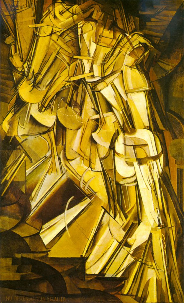 Marcel Duchamp Lépcsőn lemenő akt