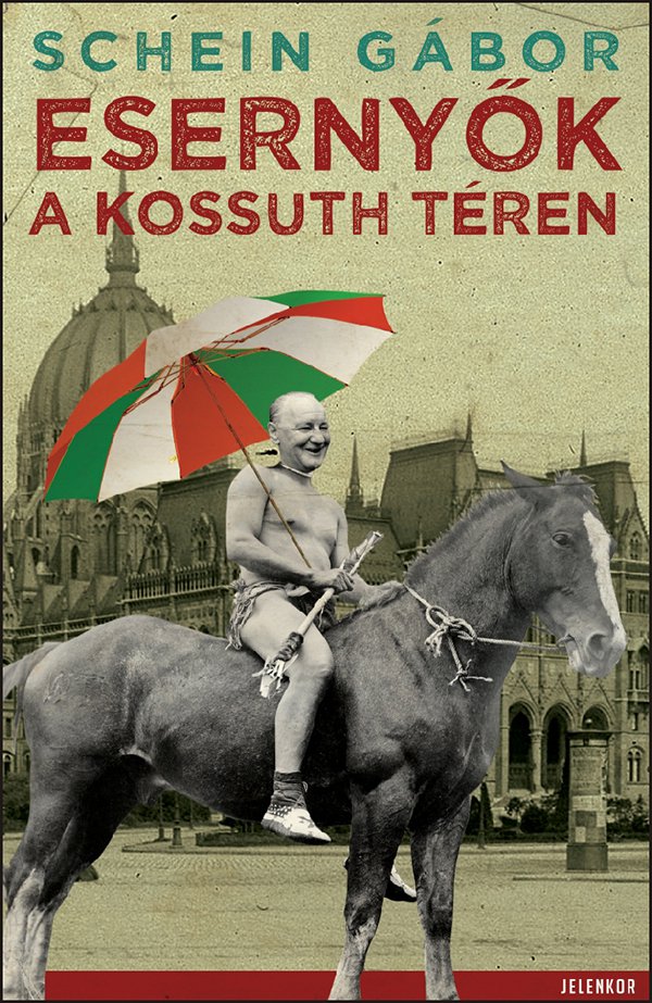 Esernyők a Kossuth téren - könyvborító