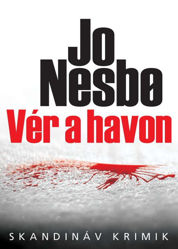 Vér a havon - könyvborító