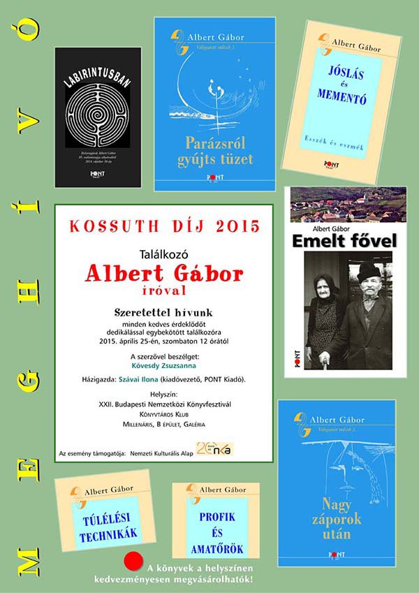 Albert Gábor meghívó
