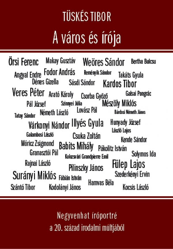 A város és írója - könyvborító
