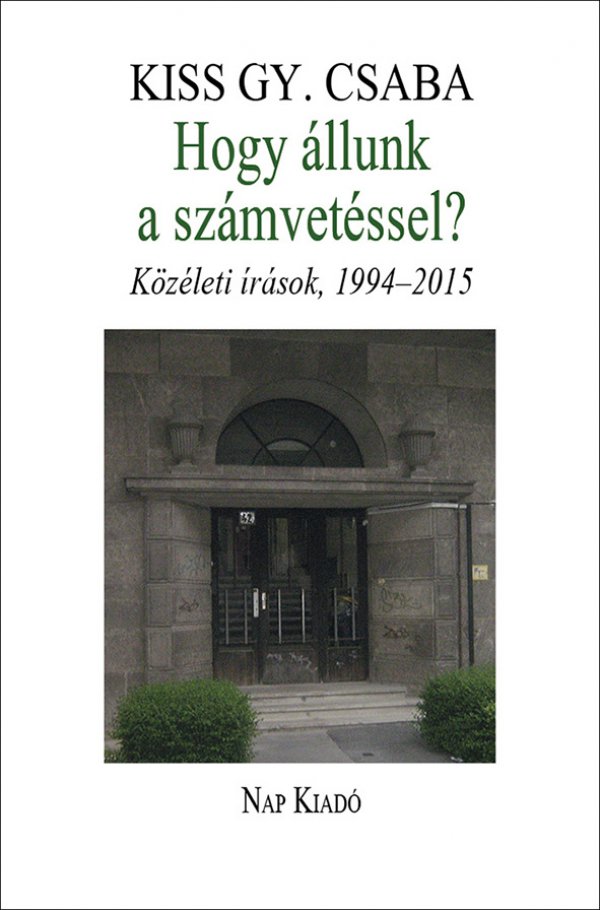 Hogy állunk a számvetéssel - könyvborító