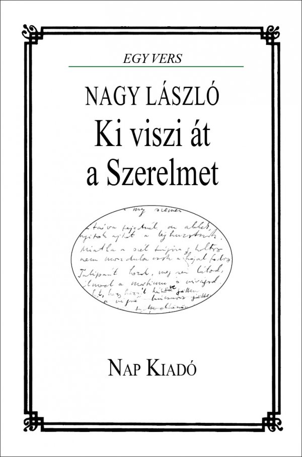 Ki viszi át a szerelmet - könyvborító