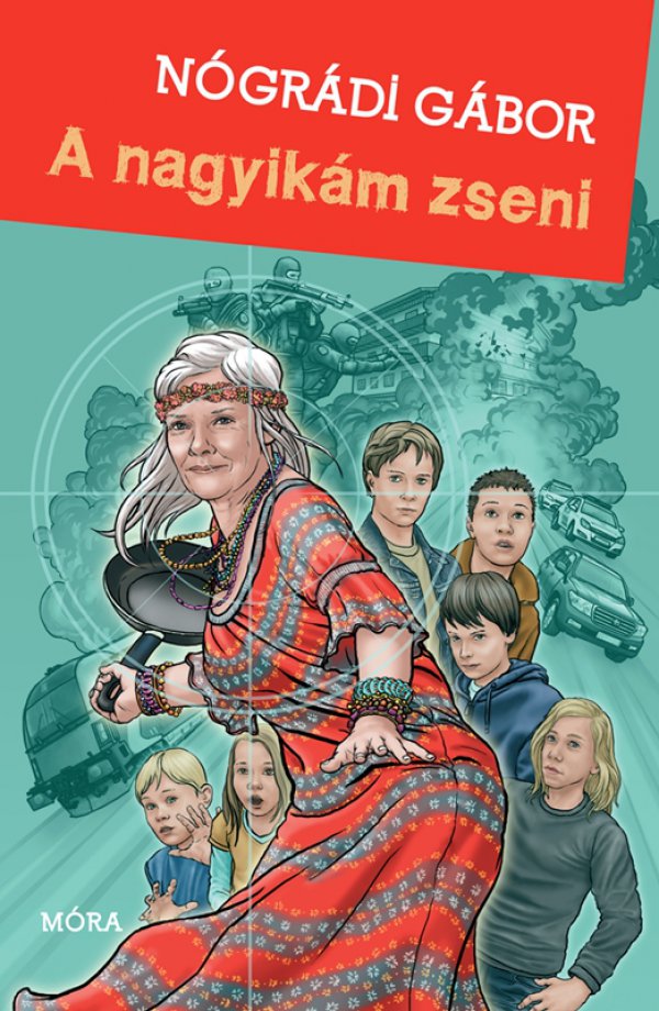 Nagyikám zseni - könyvborító