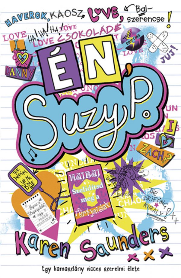 Én, Suzy P. - könyvborító