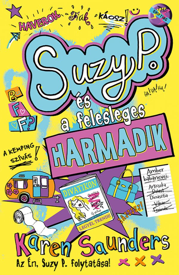 Suzy P. meg a felesleges harmadik - könyvborító