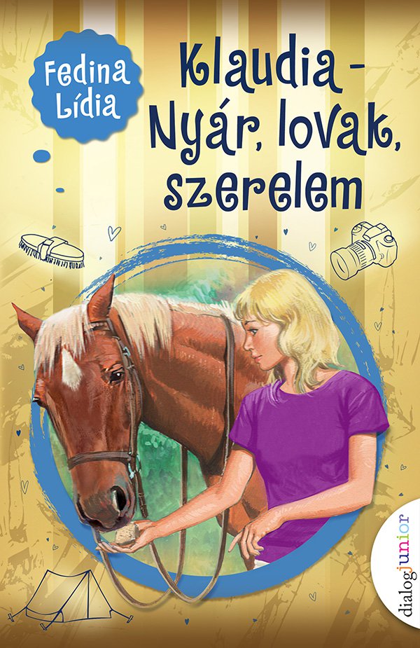 Klaudia - Nyár, lovak, szerelem - könyvborító